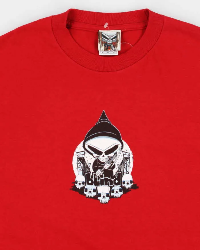 Rare Vintage 90s Blind Bodybags T-Shirt - L sold by Rokit product image thumbnail 3