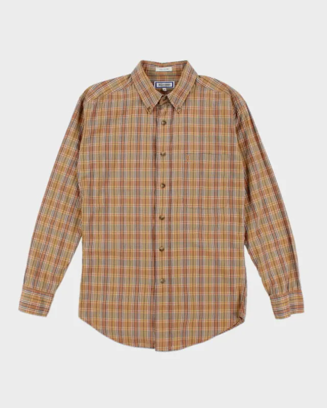 Vintage Yves Saint Laurent Check Shirt - M sold by Rokit
