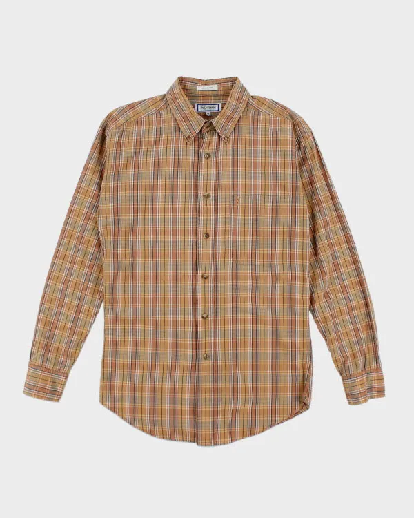 Vintage Yves Saint Laurent Check Shirt - M sold by Rokit