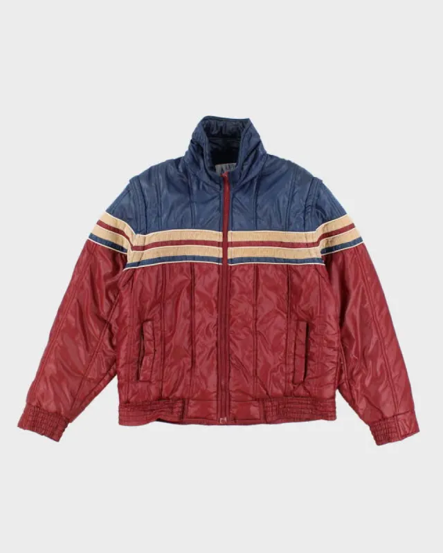 80s Vintage Mens Burgundy Ski Jacket - M sold by Rokit
