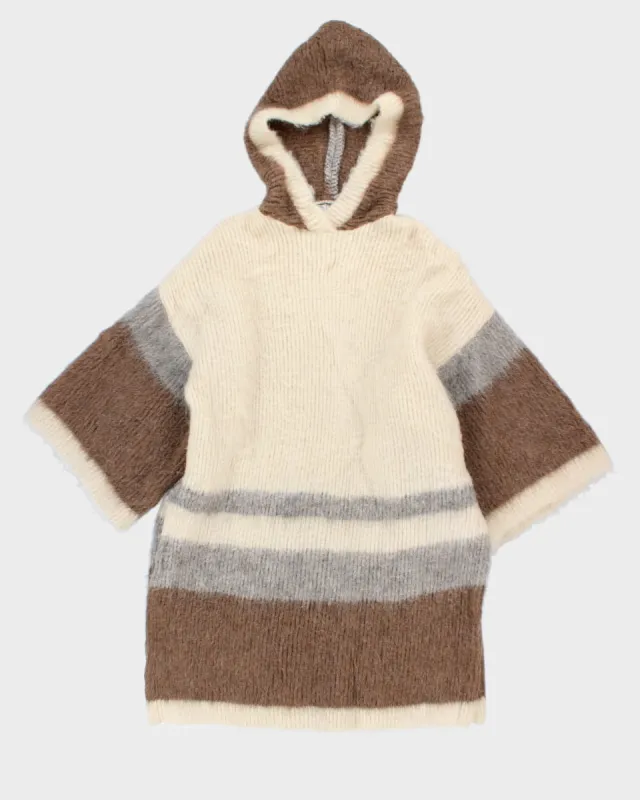 Aelfric Eden Stripe Rabbit Ear Wool Hoodie | Parallel