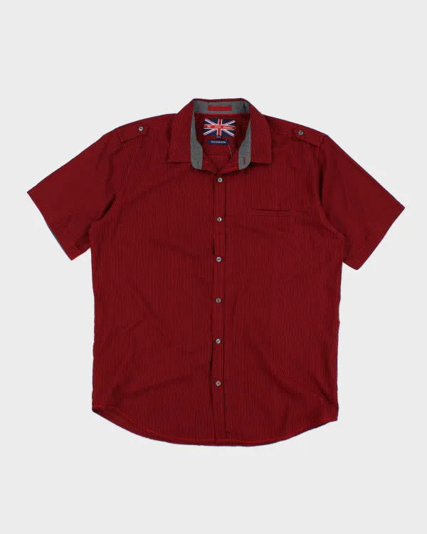 Y2k 00s For Him London Stripe Shirt - XXL sold by Rokit