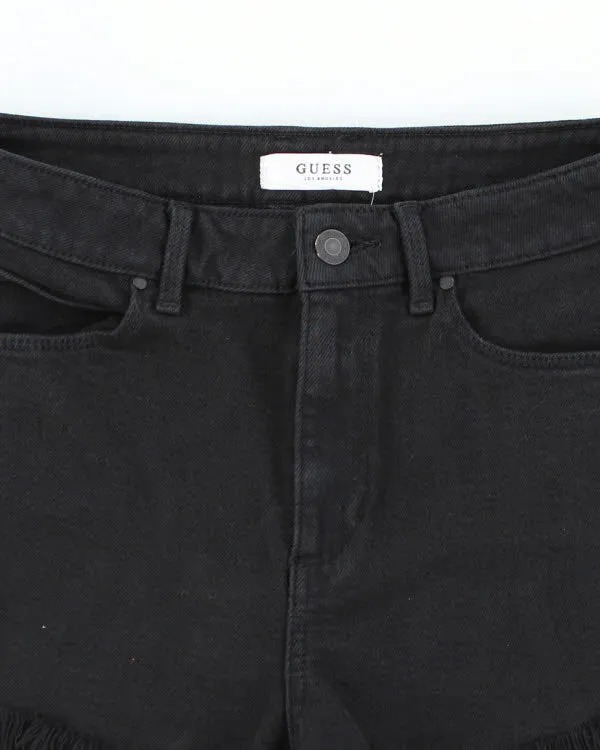 Vintage Y2K Guess Cut Off Denim Shorts - W26 L2 sold by Rokit product image thumbnail 3