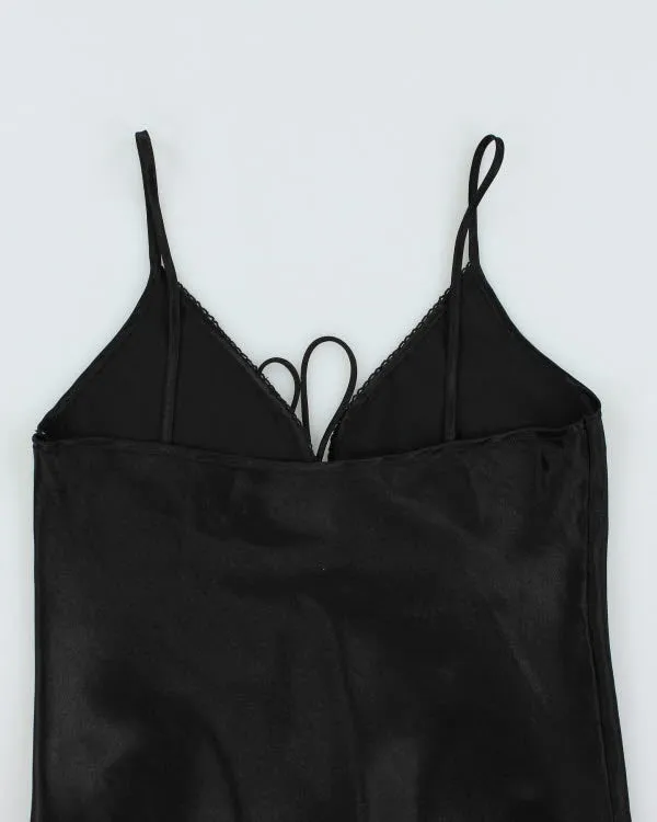 Vintage Black Slip Dress - M sold by Rokit product image thumbnail 4
