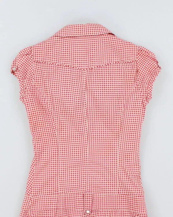 Y2k 00s Gingham Mini Dress - S sold by Rokit product image thumbnail 4