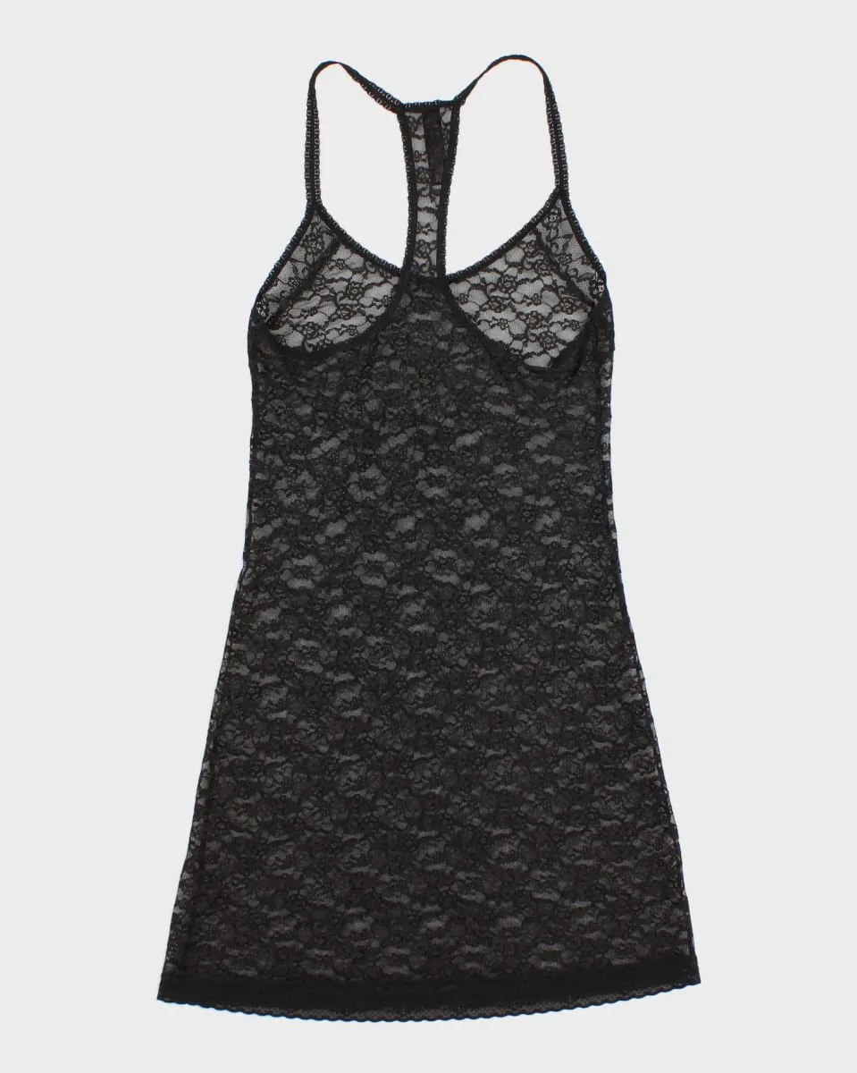 Black Victoria's Secret Lace Lingerie Nightwear Slip - S sold by Rokit product image thumbnail 2