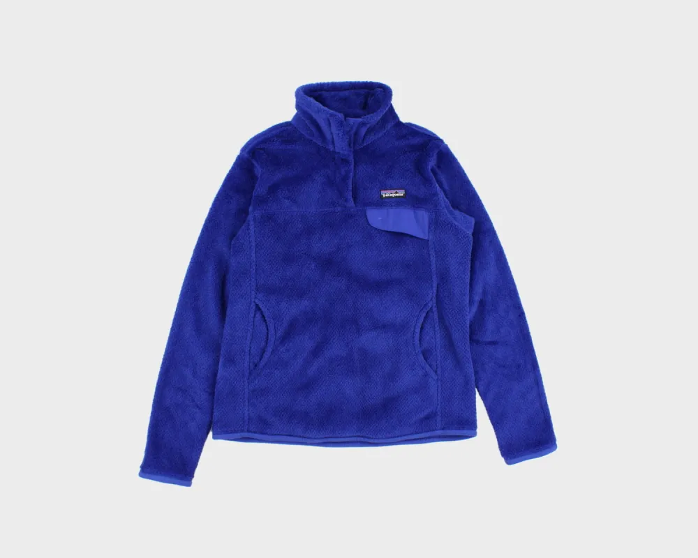 Patagonia Blue Fleece Sweatshirt - M sold by Rokit