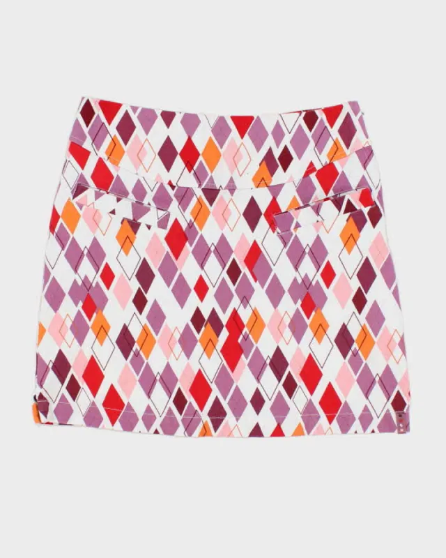 Y2k 00s Golf Plaid Mini Skirt - S sold by Rokit