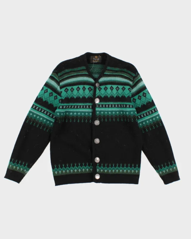 Vintage 80s Norvyk Wool Cardigan - L sold by Rokit