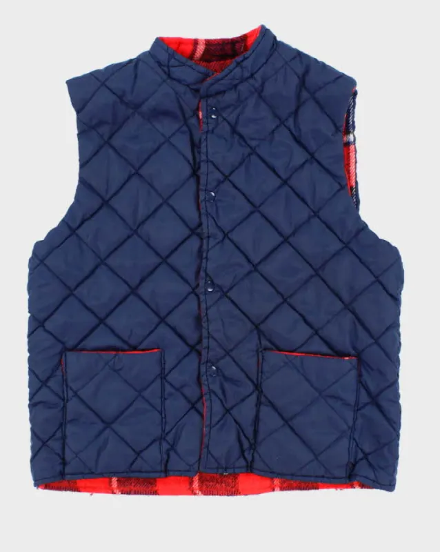 Vintage Montgomery Ward Reversible Bodywarmer - S sold by Rokit