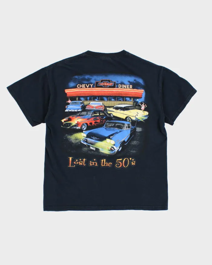 Mens Navy Graphic T-Shirt - M sold by Rokit product image thumbnail 2