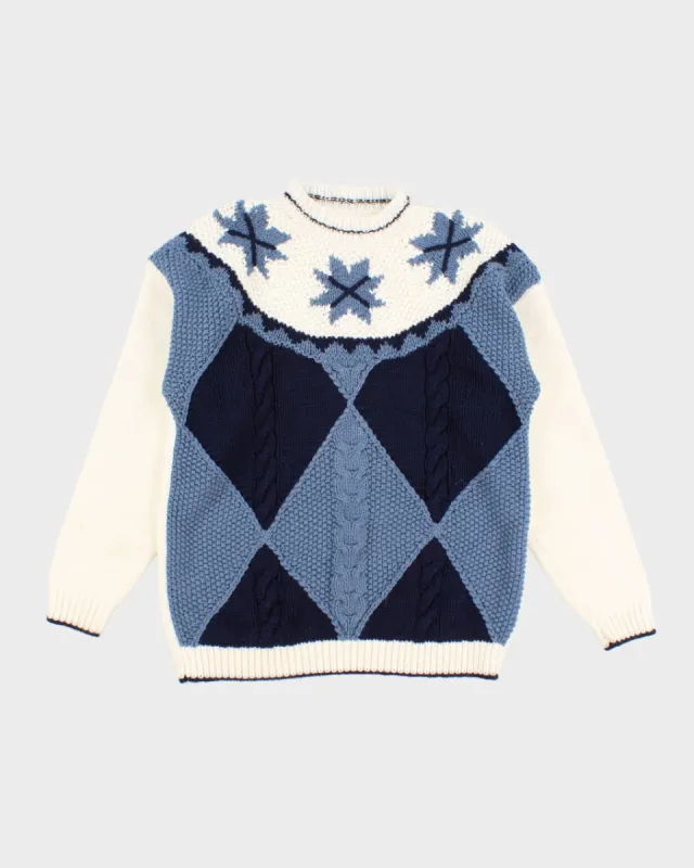 Handmade Knit Jumper - L sold by Rokit