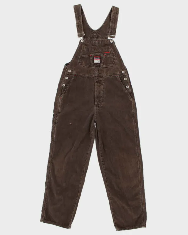 Vintage Bluenotes Brown Corduroy Dungarees - W32 L28 sold by Rokit