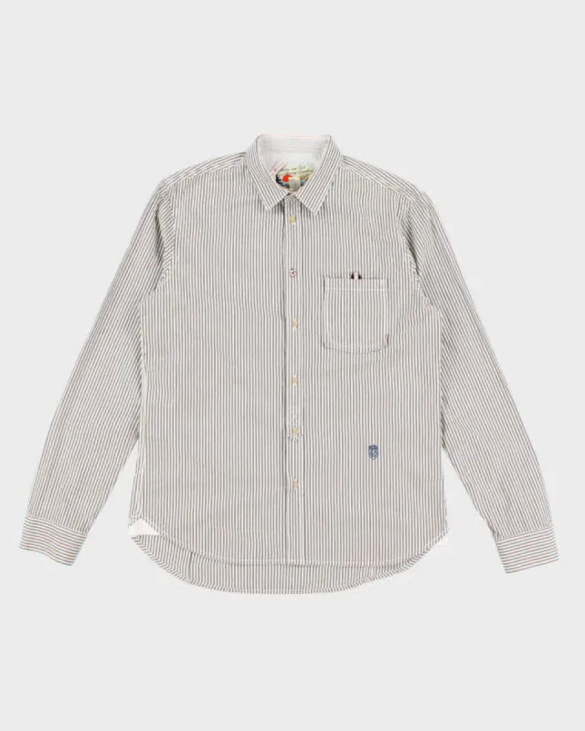 Mens Green Stripped Diesel Shirt - XL sold by Rokit