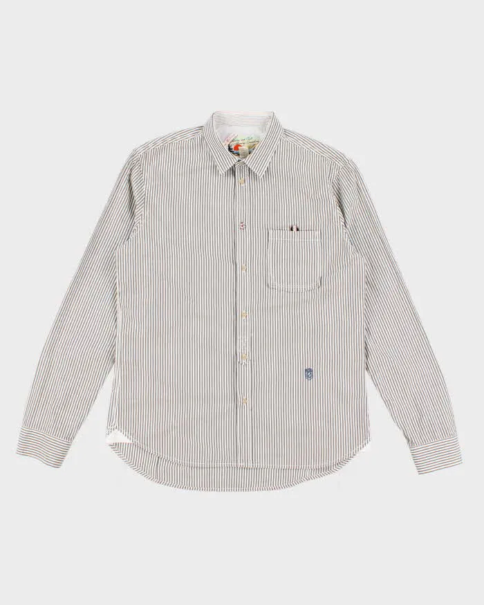 Mens Green Stripped Diesel Shirt - XL sold by Rokit