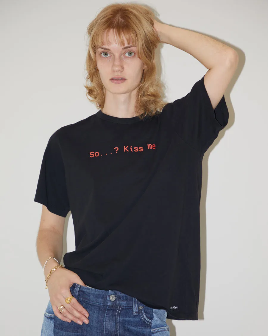 Rokit Originals Repurposed Vintage Edition So...? Kiss Me Tee - M sold by Rokit product image thumbnail 5