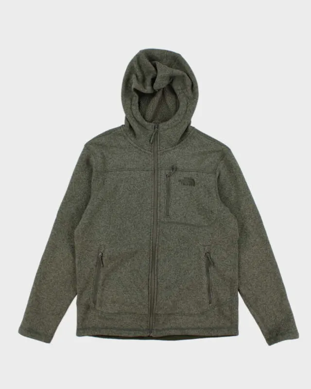 Mens The North Face Moss Green Zip Up Hoodie - M sold by Rokit
