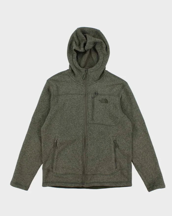 Mens The North Face Moss Green Zip Up Hoodie - M sold by Rokit