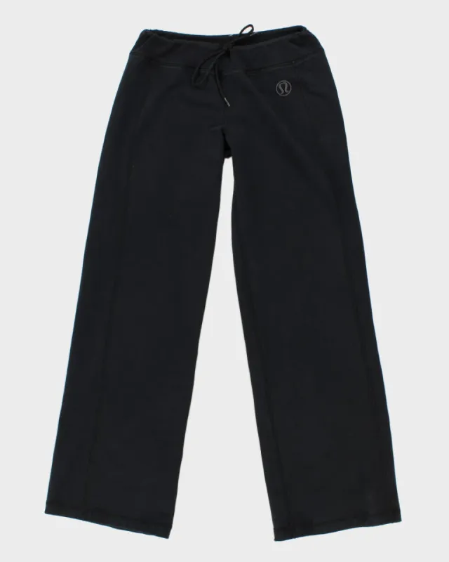 Womens Black Lululemon Sweatpants - L sold by Rokit