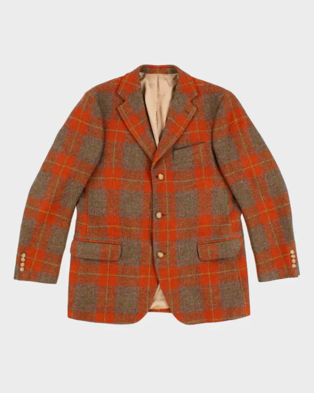 Classic Harris Tweed Suit Jacket - M sold by Rokit
