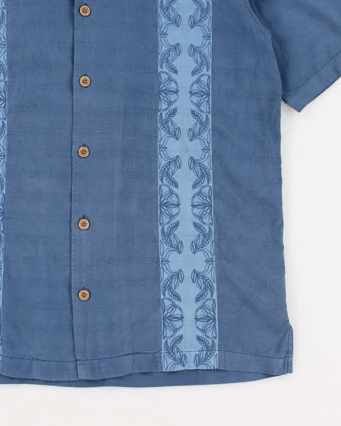 Vintage 90s Tommy Bahama Blue Hawaiian Shirt - S sold by Rokit product image thumbnail 4