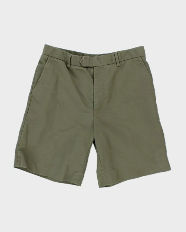 00s Tommy Hilfiger Khaki Green Chino Shorts - W32 made by Tommy Hilfiger