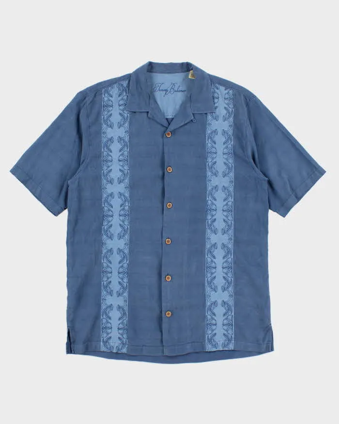 Vintage 90s Tommy Bahama Blue Hawaiian Shirt - S sold by Rokit