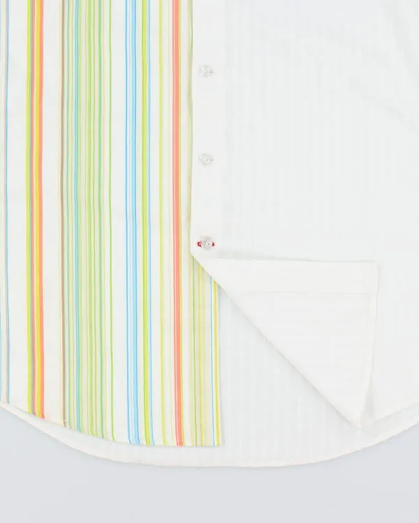 Y2k 00s Yen Jeans Stripe Shirt - XL sold by Rokit product image thumbnail 4