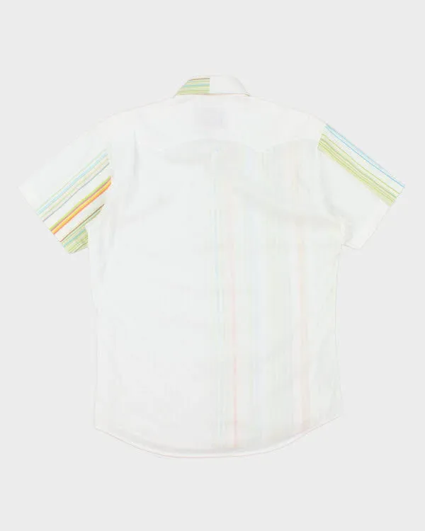 Y2k 00s Yen Jeans Stripe Shirt - XL sold by Rokit product image thumbnail 2