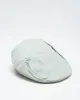 00s Kangol Grey Leather Beret Hat - M sold by Rokit