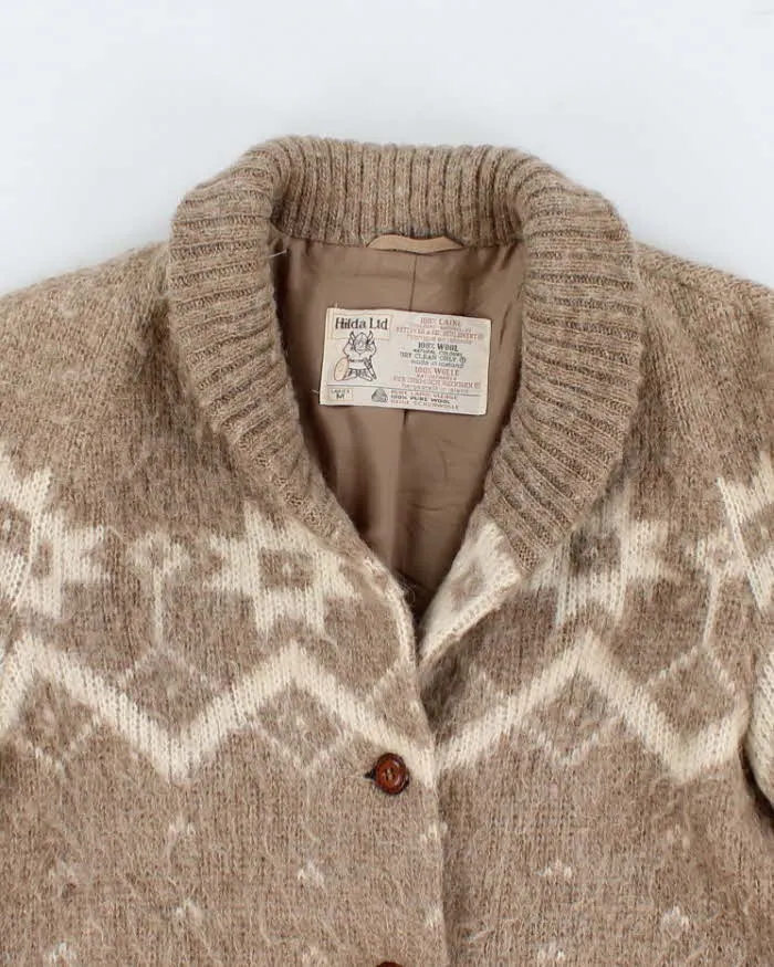 Womens Cream Hilda Ltd Wool Icelandic Knit Cardigan - M sold by Rokit product image thumbnail 3