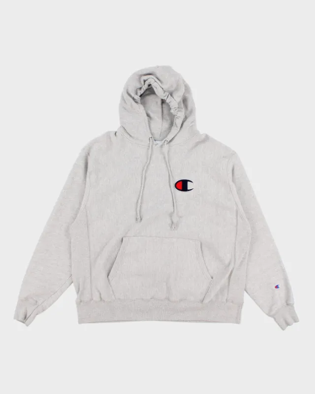 Champion Reverse Weave Grey Hoodie - XL sold by Rokit