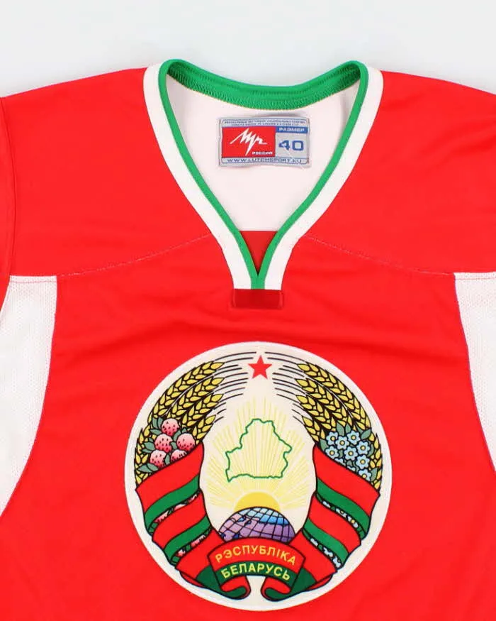 Men's Red Belarus Sport Jersey - M sold by Rokit product image thumbnail 3