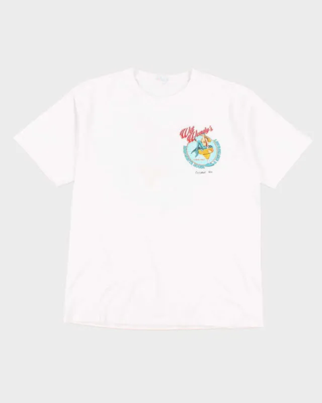 Vintage Wet Wendy's Graphic T-shirt - L made by Rokit
