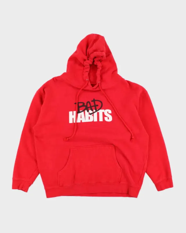 Vlone x Nav Bad Habits Hoodie - L sold by Rokit