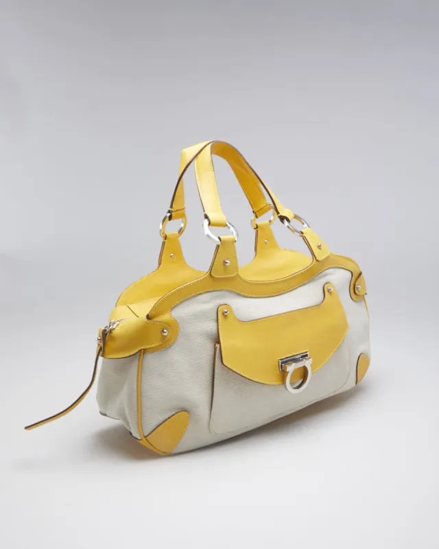 Salvatore Ferragamo by Autre Marque Yellow Bag sold by Rokit