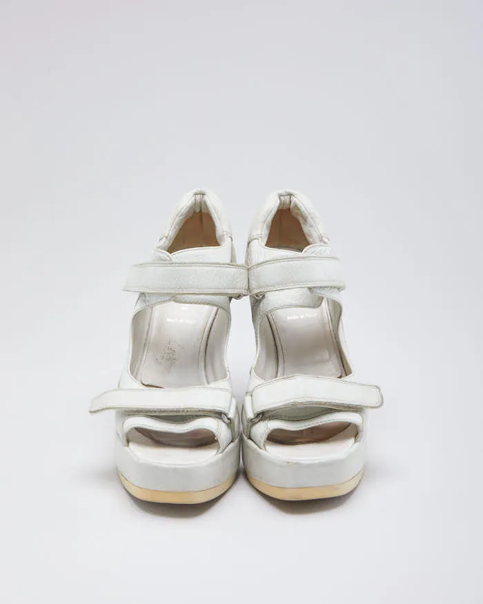 Vintage Woman's Cream Mui Mui Wedges - UK6 sold by Rokit product image thumbnail 3
