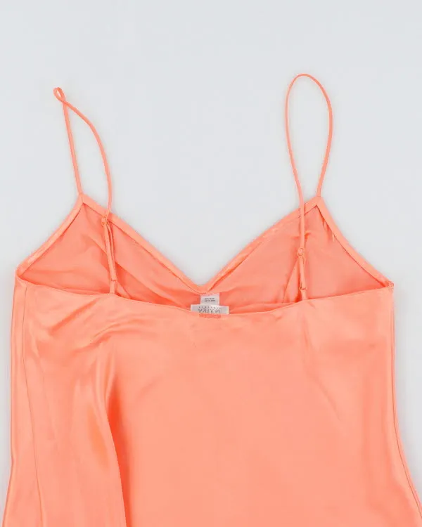Y2k 00s La Senza Orange Slip Dress - L sold by Rokit product image thumbnail 4