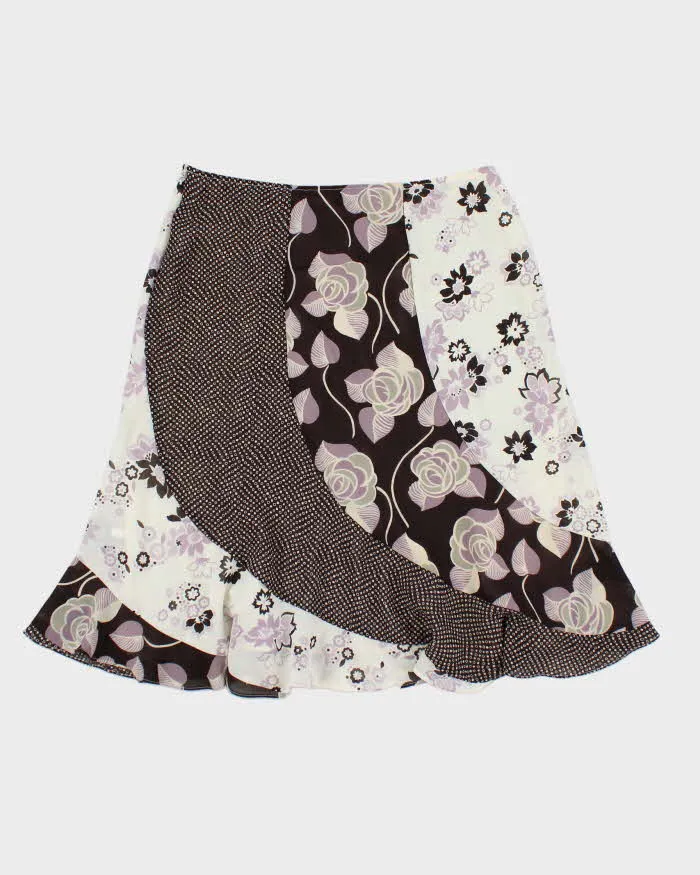 Vintage Floral Patterned Midi Skirt - M sold by Rokit product image thumbnail 2