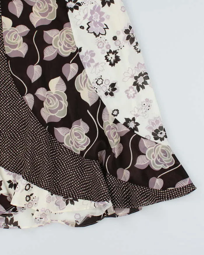 Vintage Floral Patterned Midi Skirt - M sold by Rokit product image thumbnail 4