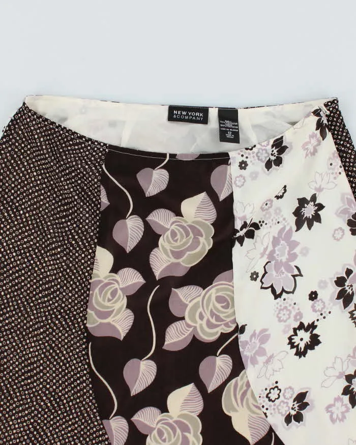 Vintage Floral Patterned Midi Skirt - M sold by Rokit product image thumbnail 3