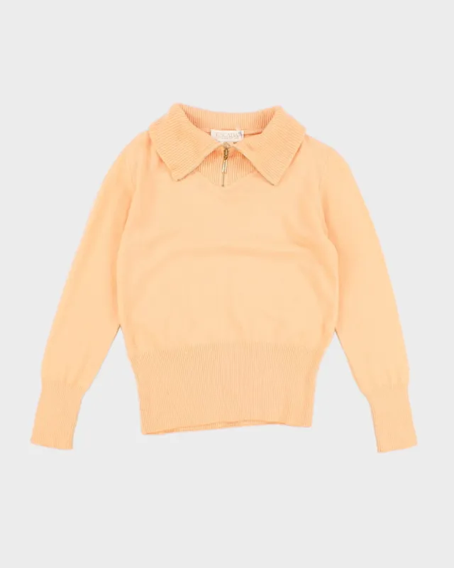 Vintage Escada Wool/Cashmere Blend Roll Neck Jumper - S sold by Rokit