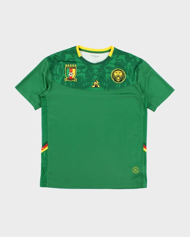 Le Coq Sportif Cameroon Football Shirt - L made by Rokit