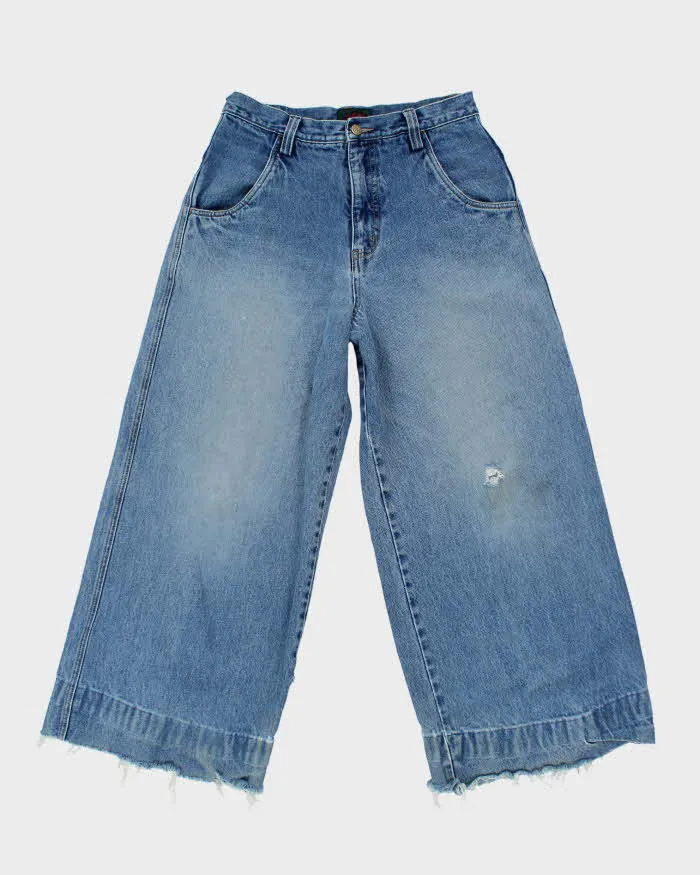 Vintage Y2k 00s R2 Distressed Wide Leg Jeans - W32 L33 sold by Rokit