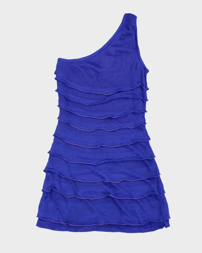 Guess by Marciano Blue Ruffled Mini Dress - XS sold by Rokit product image thumbnail 2