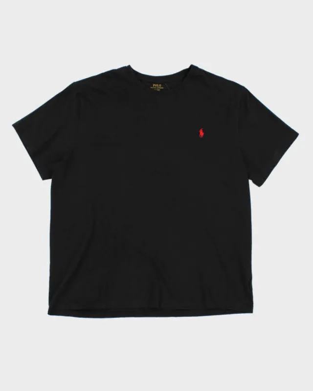 Polo Ralph Lauren Plain Black Shirt - XL sold by Rokit