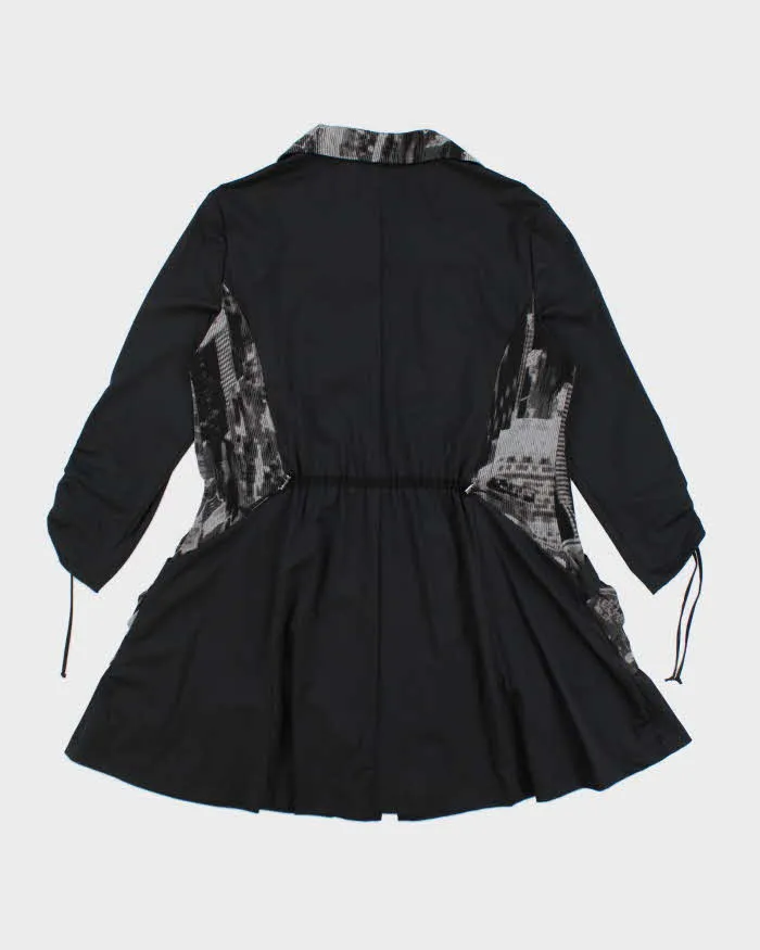 Joseph Ribkoff Women's Black & Grey Ruched Sleeve - M sold by Rokit product image thumbnail 2