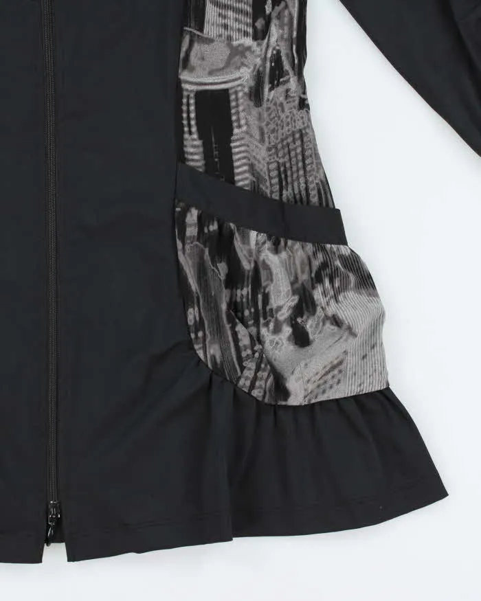 Joseph Ribkoff Women's Black & Grey Ruched Sleeve - M sold by Rokit product image thumbnail 4