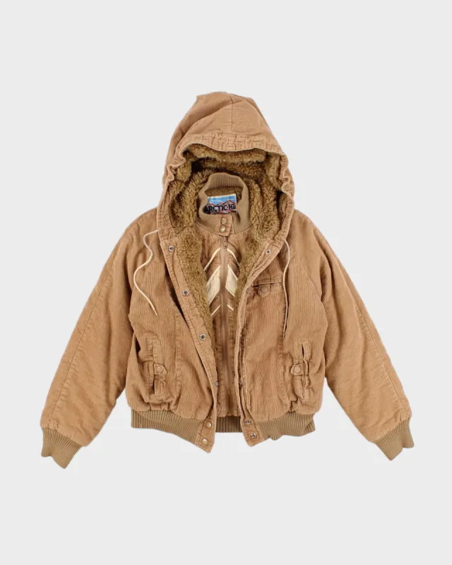 Vintage Arctic-H1 Fleece Lined Corduroy Jacket - M sold by Rokit