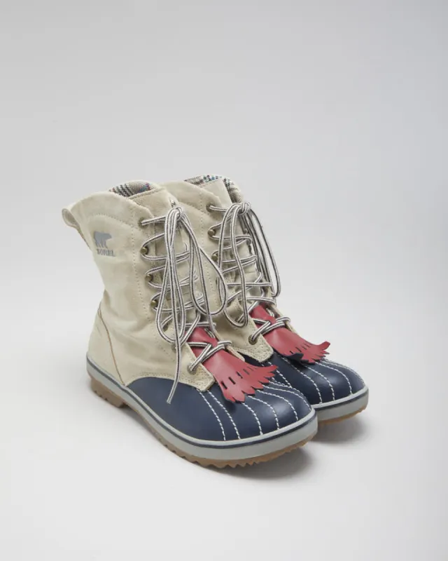 Womens Suede Sorel Winter Ankle Boots - Uk6 sold by Rokit